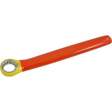 GRAY TOOLS Combination Wrench 15/16", 1000V Insulated 168B-I